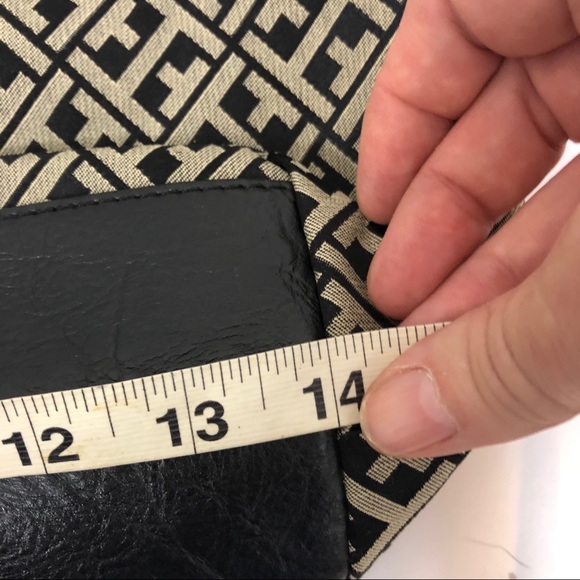 NWOT Tommy Hilfiger tote shoulder bag tan/brown - Picture 6 of 10